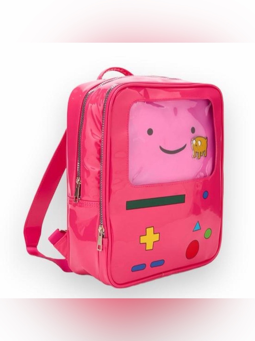 Adventure Time Pink BMO Pin Collector Mini Backpack BNWT